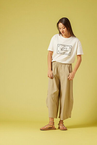 Nisan Linen Mixed Volume Pants