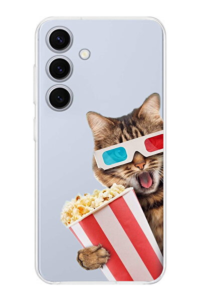 PrintiFy حافظة شفافة متوافقة مع هاتف سامسونج جالاكسي S26 بلس مع حماية للكامير...