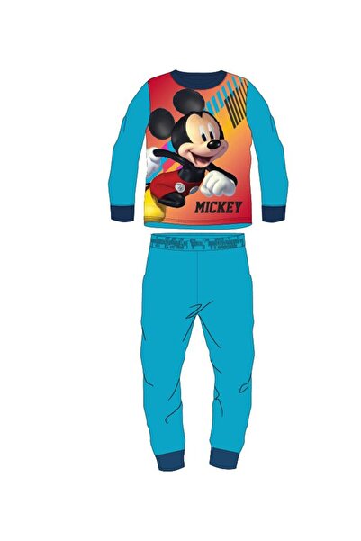 Disney Pijamale Mickey Mouse din poliester , 28, turcoaz