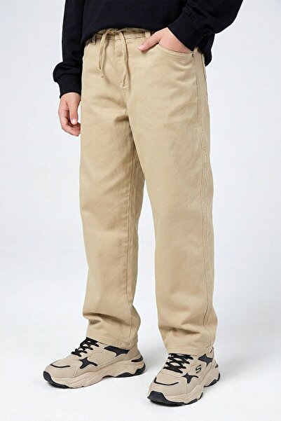 DMB BOYS & GIRLS Muške pantalone bež boje