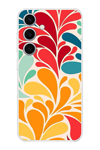 PrintiFy Retro Color 5 Camera Protected Transparent Case Compatible with Sams...