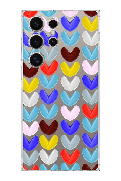 PrintiFy Water Color 1 Camera Protected Transparent Case Compatible with Sams...