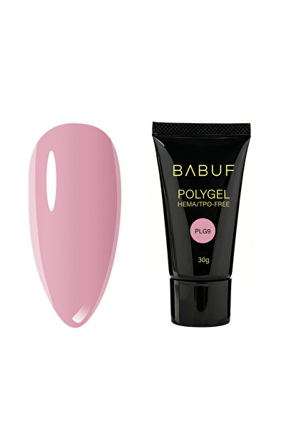 BABUF PolyGel Builder PLG – Gel de Construcție pentru Extensii Unghii, Contro...