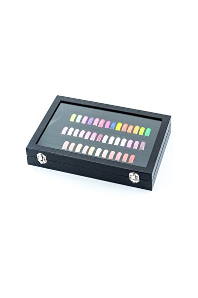 Lila Rossa Nail display box with glass window