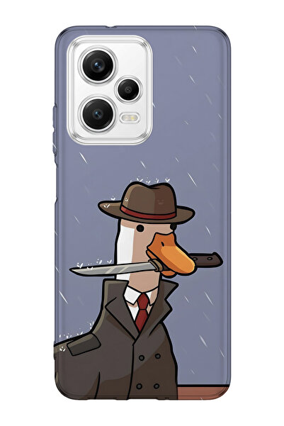 lelia حافظة هاتف شفافة متوافقة مع Poco X5 5G مطبوع |   مجموعة: MemeCraft Studio