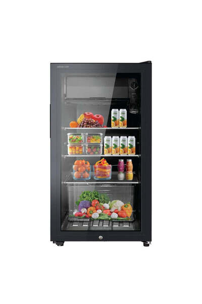 Green Lion 83L Mini Refrigerator with adjustable Shelf and Temperature Contro...