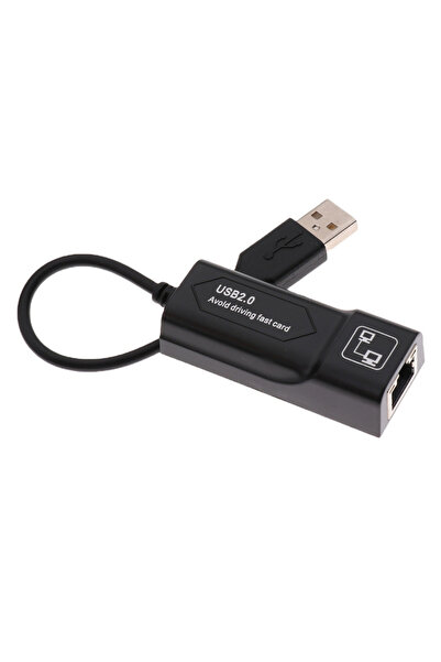 Alfais 6032 USB 2.0 to Ethernet RJ45 Çevirici Adaptör 10/100 Mbps
