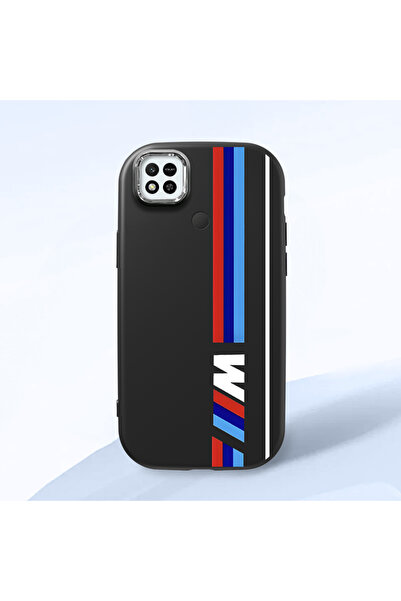 ucuc Redmi 9C/10A Uyumlu Darbe Emici Kamera Korumalı Siyah Silikon Kılıf BMW ...