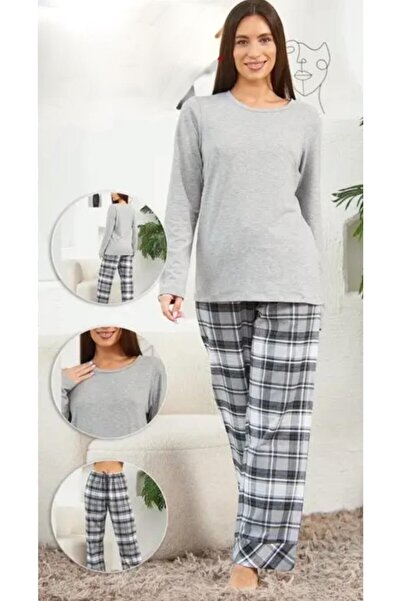 Eros Siva Karirano Sa deznom Pidžama set