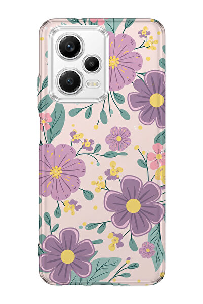 lelia حافظة هاتف شفافة متوافقة مع Poco X5 5G مطبوع |   مجموعة: سلسلة باستيل ب...