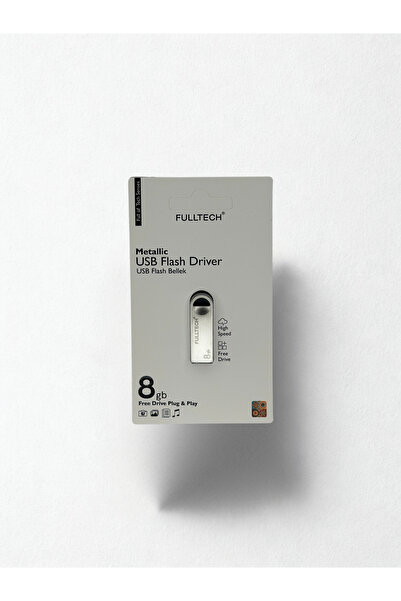 Fulltech 8 GB METAL GÖVDE USB FLASH BELLEK DATA TRAVELLER