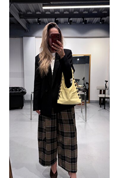 Eataly Shoes Rivora Yellow Ring Detailed Bag