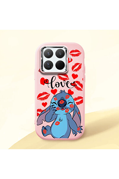 ucuc حافظة سيليكون وردية اللون متوافقة مع ماصّ للصدمات كاميرات مي 15T برو، ست...