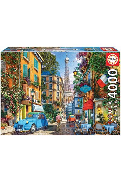 EDUCA Puzzle 4000 piese - The old town of Paris (Educa-19284)