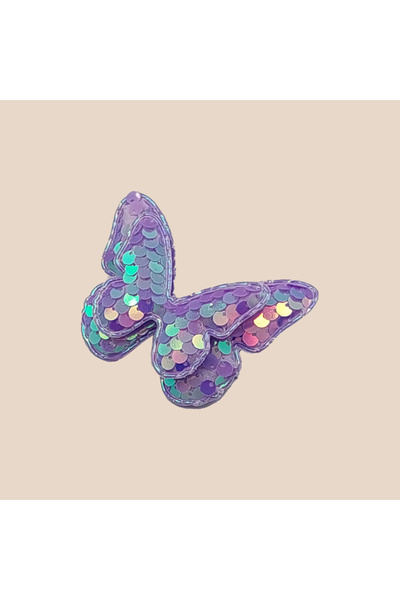 Bestyle Purple Butterfly Hair Clip