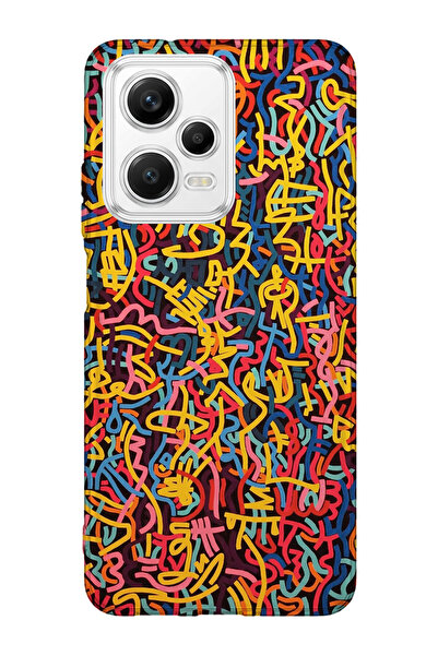 lelia حافظة هاتف شفافة متوافقة مع Poco X5 5G مطبوع |   مجموعة OneLine Essence