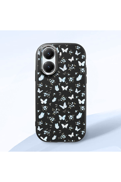 ucuc Poco X7 Pro Uyumlu Darbe Emici Kamera Korumalı Siyah Silikon Kılıf Keleb...
