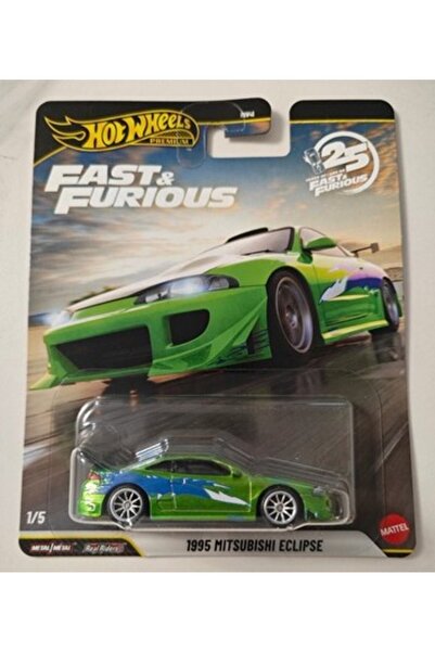 HOT WHEELS PREMIUM 2026 FURIOS ȘI RAPID #1 1995 MITSUBISHI ECLIPSE
