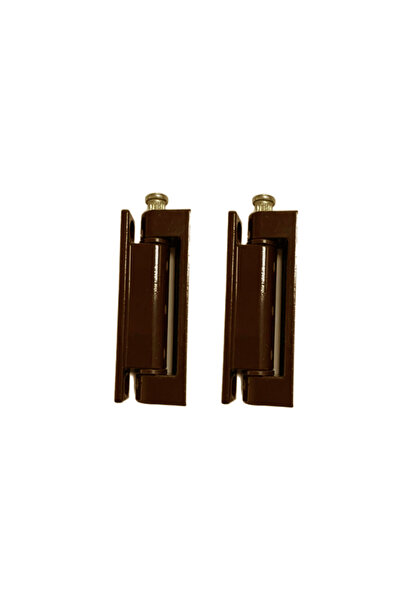 U-K 2 ADET Koyu Kahverengi 75 mm Menteşe(ÇELİK)- 75 mm PVC kapı-pencere mobil...