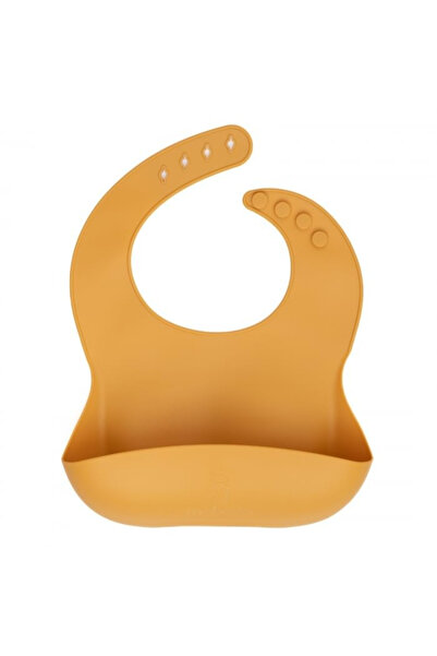 melvelo Bavețică moale din silicon alimentar pentru bebeluși, înțărcare - Muștar