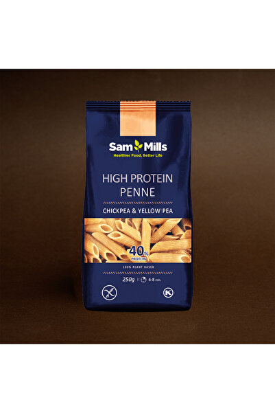 SamMills.ro 14 x Penne Proteice din Năut și Mazăre Galbenă, Fără Gluten, Sam ...