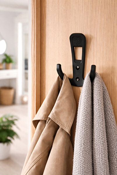 Ergün Store Ergün Black Coat Rack Hanger, Luxury Coat Hanger, Wardrobe Hanger...