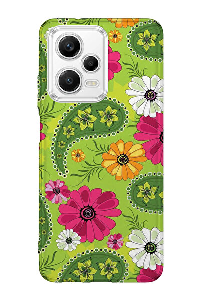 lelia حافظة هاتف شفافة متوافقة مع Poco X5 5G مطبوع |   مجموعة فلورالوكس بوتانيكا