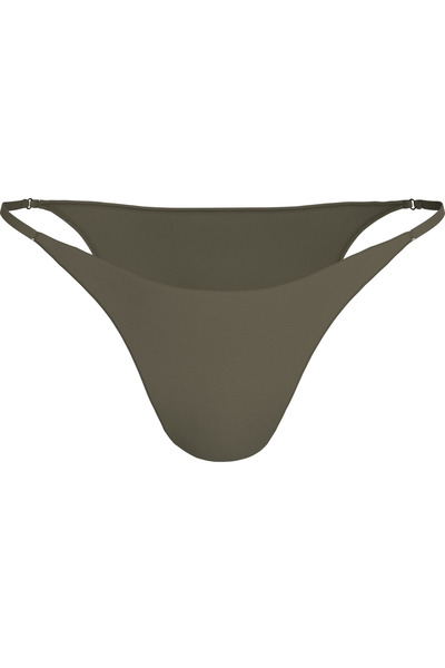 Calvin Klein Kadın Haki Tanga Bikini Altı