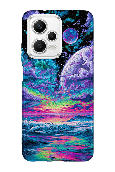 lelia حافظة هاتف شفافة متوافقة مع Poco X5 5G مطبوع |   مجموعة كوزميك وِسبر سك...