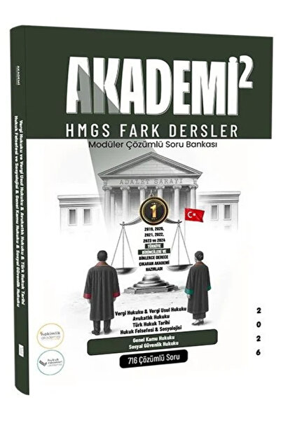 İlken Yayınları 2026 Akademi HMGS Fark Dersleri Soru Bankası / Barış Küçük