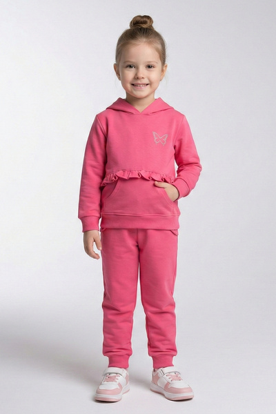 CRASSİ Girl's Suit with Butterfly Stones, 2 Yarns