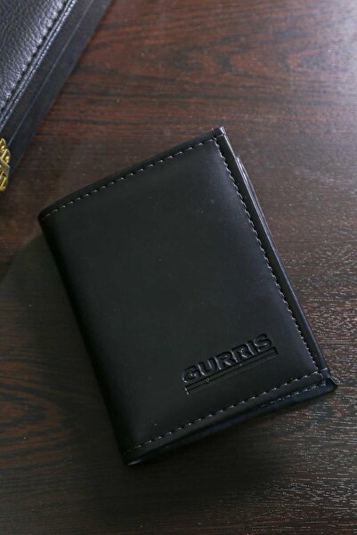 TESBİHKENTİ Classic Model Black Color Men's Wallet