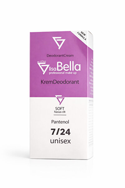 BY UTAH LİSA BELLA Ter Önleyici Krem Deodorant 50 ml – Terleme Önleyici, 7 Gü...