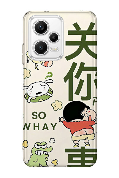 lelia Redmi Note 12 5g Compatible Printed Transparent Phone Case |   Collecti...