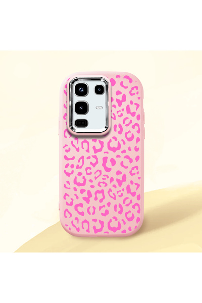 ucuc حافظة سيليكون وردية متوافقة مع هاتف Infinix Note 50/Note 50 Pro مع حماية...