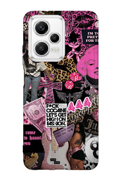 lelia حافظة هاتف شفافة متوافقة مع Poco X5 5G مطبوع |   مجموعة كروماتيكا أورا