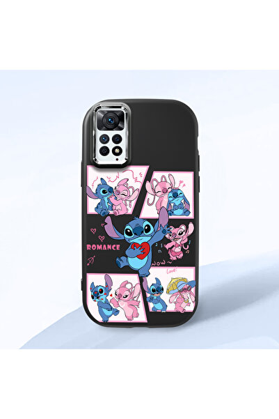 ucuc حافظة سيليكون سوداء متوافقة مع هاتف Redmi Note 11 Pro 4G/5G مع حماية للك...