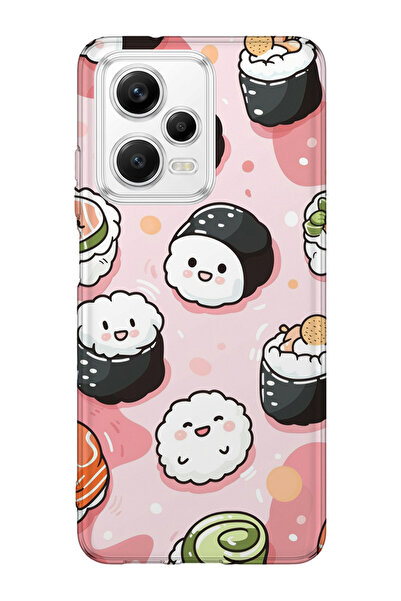 lelia حافظة هاتف شفافة متوافقة مع Redmi Note 12 5G مطبوع |   مجموعة: كاواي مي...