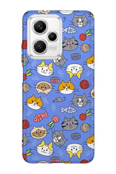 lelia حافظة هاتف شفافة متوافقة مع Poco X5 5G مطبوع |   المجموعة: قصص باو برينت