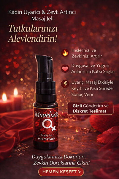 mavelia profesyonel Women Kadın Uyarıcı & Zevk Artırıcı Masaj Jeli – Tutkular...