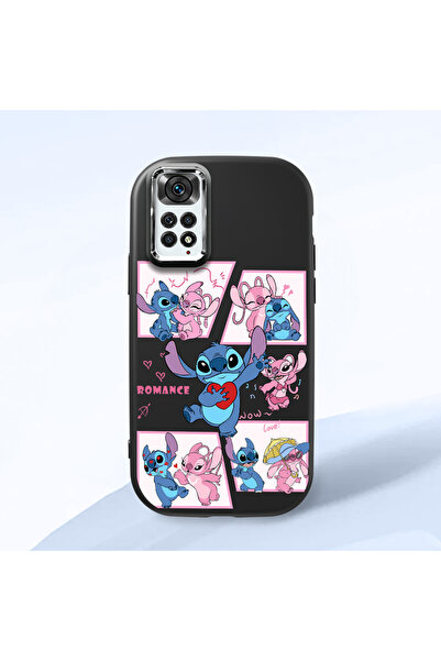 ucuc حافظة سيليكون سوداء متوافقة مع Redmi Note 11/Note 11S مع حماية للكاميرا ...