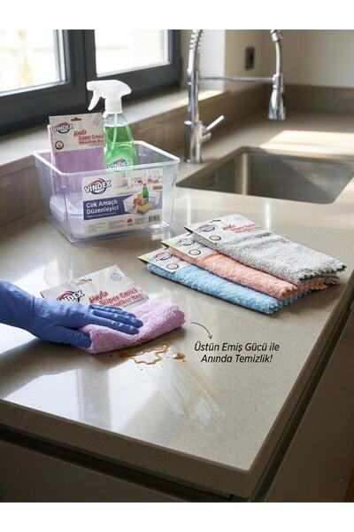 cook&kitchen Vindex krpa od mikrofibre, pakovanje od 4 komada