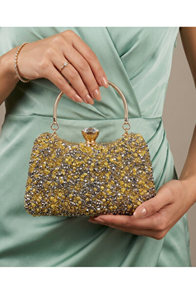 Çanta Trend Evening Bag - Gold-colored - Item not available