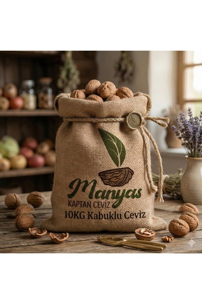 Manyas Kaptan Ceviz Kabuklu Chandler Yerli Ceviz (Jumbo/Large) 10 Kg File