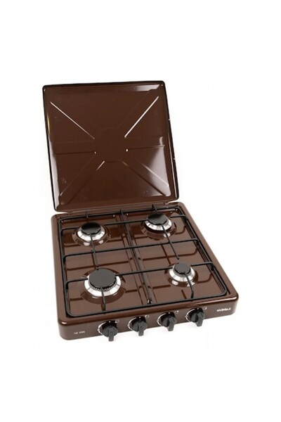 NURGAZ Aragaz maro cu 4 arzătoare, alimentare cu gaz în butelie, 4,1 kW - COB...