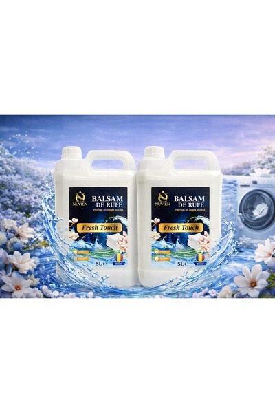 OEM Set of 2 x Fresh Touch Fabric Softener, 5L each, Long Lasting Fragrance,