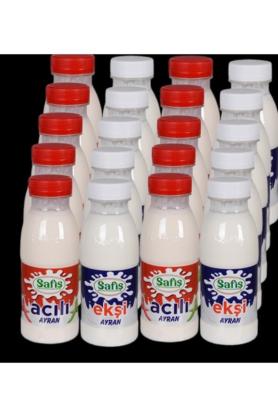 Safiş Ayran 275 ml Tam Yağlı Acı-Ekşi 20 Adet