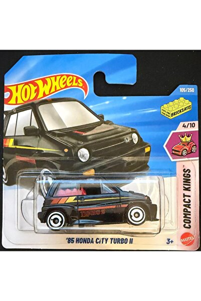 HOT WHEELS Tekli Arabalar '85 Honda City Turbo II JJJ66 (Compact Kings)