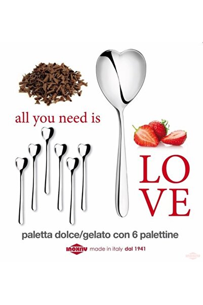 Love Story Cuore Dessert Set 7 pcs