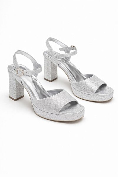 moun shoes Women's Bride Bridal Wedding Shoes Platform Glittery Look Single S...